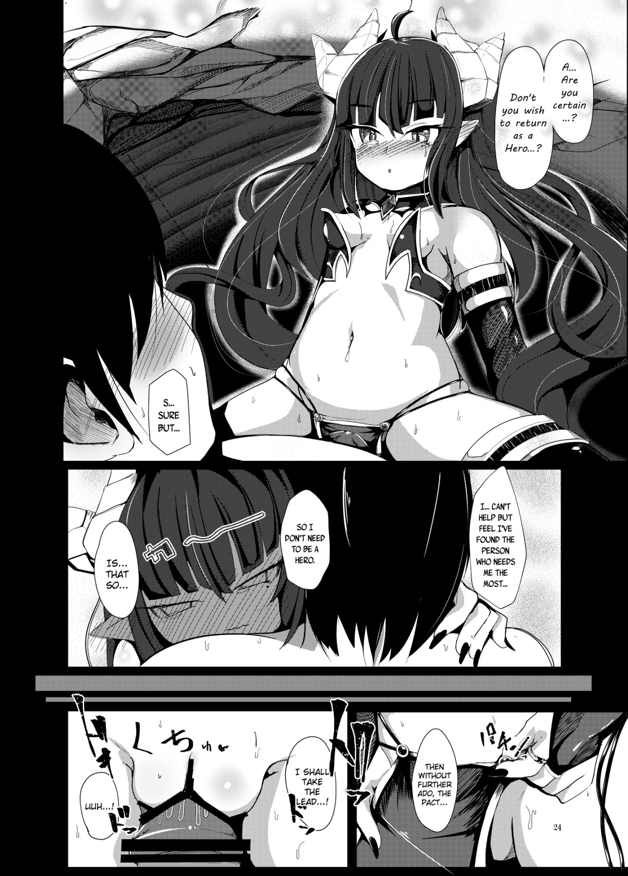 Hentai Manga Comic-A Hero, Fallen By Love-Read-23